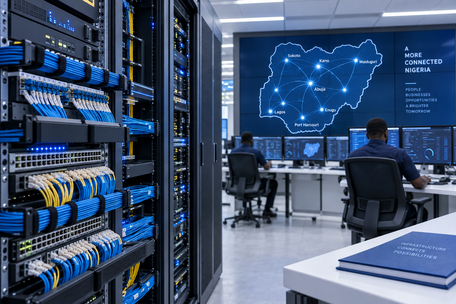Illustrative project visual: National Network Deployment
